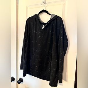 Ideology v neck hoodie